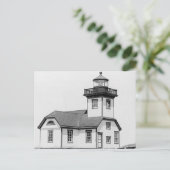 Patos Island Lighthouse Postkarte (Stehend Vorderseite)