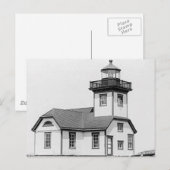 Patos Island Lighthouse Postkarte (Vorne/Hinten)