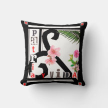 Patria y Vida Black Frame Rosa Blume