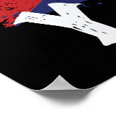 Patria Y Vida Free Cuba Libre Kuban Flag Poster (Ecke)