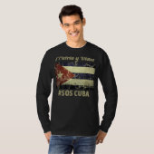 Patria Y Vida Sos Cuba Flag Free Cuba 1 T-Shirt (Vorne ganz)