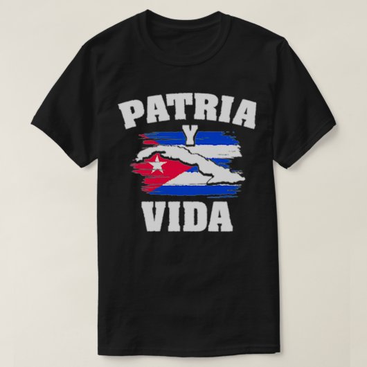 Patria y Vida Tshirt Camiseta Pullover3 (Design vorne)