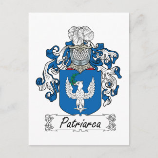 Patriarca Familienwappen Postkarte