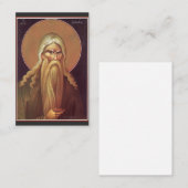 Patriarch Abraham Visitenkarte (Vorne/Hinten)