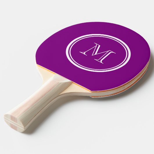 Patriarch Lila High End gefärbt Tischtennis Schläger (Vorderseite)