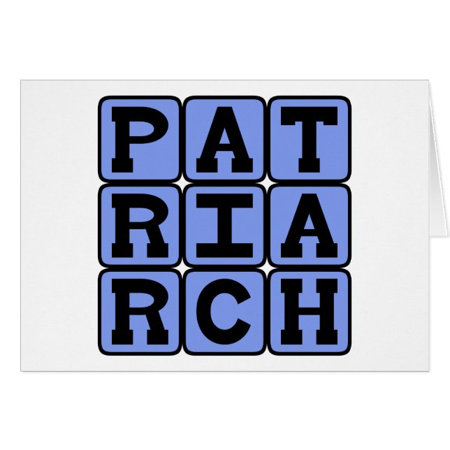 Patriarch, Vater der Familie (Vorderseite (Horizontal))