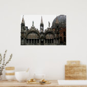 Patriarchale Kathedrale Basilika San Marco Poster (Küche)
