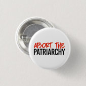 Patriarchat abschaffen button (Vorne & Hinten)