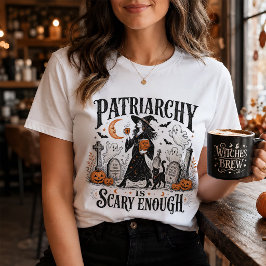 Patriarchat ist gruselig genug Feministisches Hall T-Shirt
