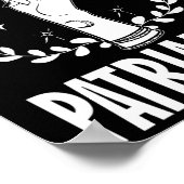 Patriarchat Witchcraft Moon Phase Feminist Witc Poster (Ecke)