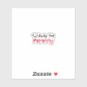 Patriarchie - Scratch Aufkleber (Blatt)