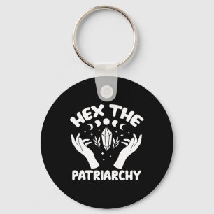 Patriarchy Shirt Wicca Feminist Hexe Schlüsselanhänger