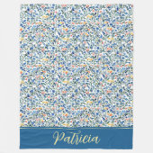 Patricia Dainty Ditsy Party Floral Fleecedecke (Vorderseite)