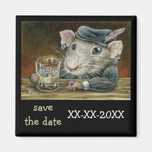 Patricia die Ratte Magnet