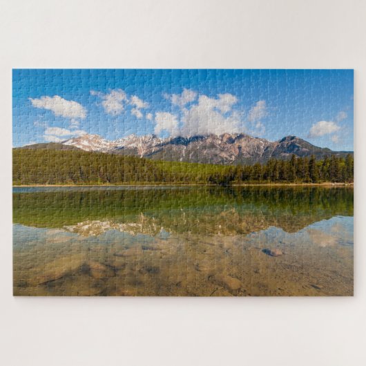 Patricia Lake, Alberta, Kanada Puzzle (Horizontal)