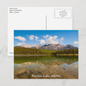 Patricia Lake, Jasper Nationalpark Postcard Postkarte (Vorne/Hinten)
