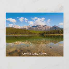 Patricia Lake, Jasper Nationalpark Postcard Postkarte
