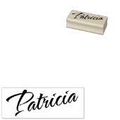 Patricia Name kursive Skript Gummistempel (Stempel)