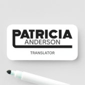 Patricia Name Tag Namensschild (Beispiel)