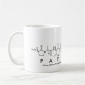 Patricia-Peptidnamen-Tasse Kaffeetasse (Links)