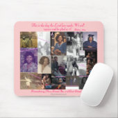 Patricia's Agrainofmustardseed.com Pink Mouse Pad Mousepad (Mit Mouse)