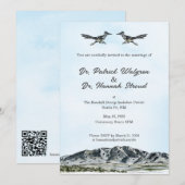 Patrick and Hannah Wedding Einladung (Vorne/Hinten)