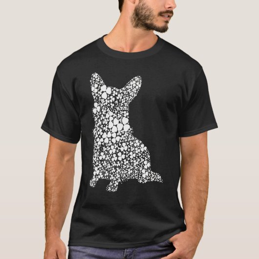 Patrick Day Corgi Kleeblatt Corgi T-Shirt (Vorderseite)