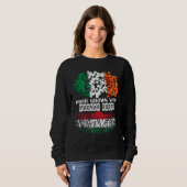 Patrick Day irish Ireland root Magyar Hungary Flag Sweatshirt (Vorne ganz)