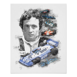 Patrick Depailler Poster