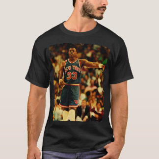 Patrick Ewing Vintage-Design von Basketball T-Shirt