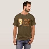 Patrick Henry bleibt T-Shirt (Vorne ganz)