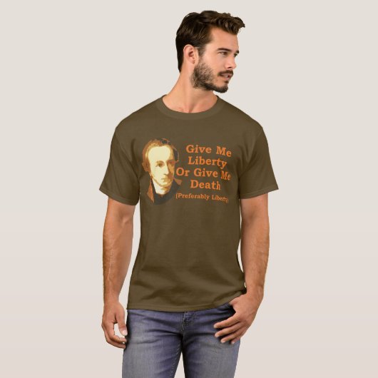 Patrick Henry bleibt T-Shirt (Vorne ganz)