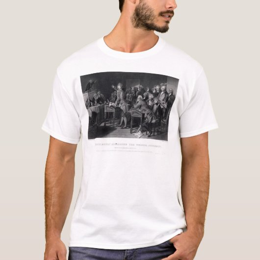 Patrick Henry, der das Virginia anredet T-Shirt (Vorderseite)