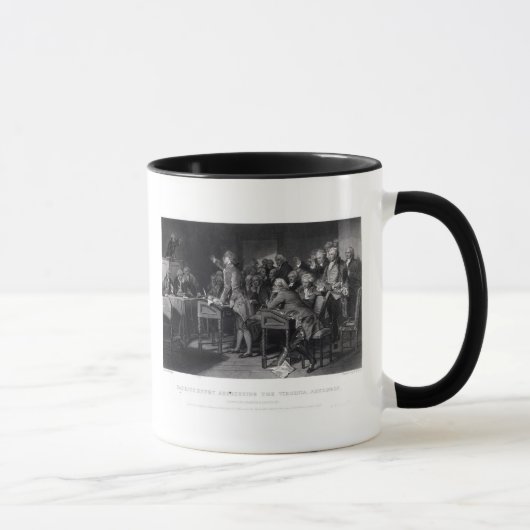 Patrick Henry, der das Virginia anredet Tasse (Rechts)