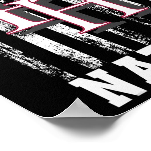 Patrick Henry Patriots Logo Nation Hs Poster (Ecke)