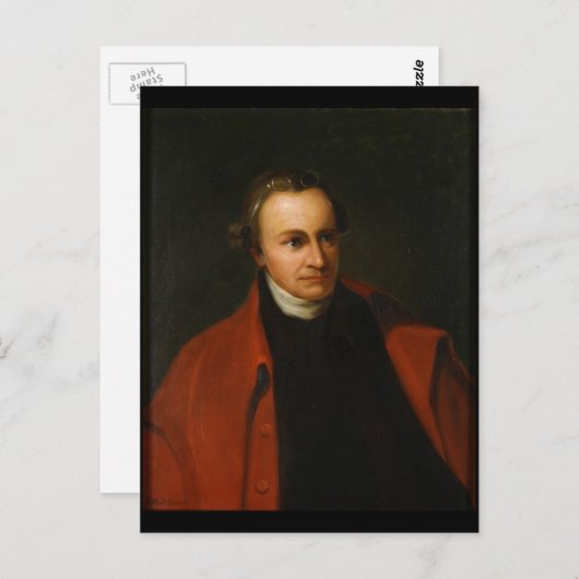 Patrick Henry Postkarte (Vorne/Hinten)