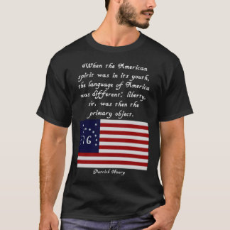 Patrick Henry Quote Flag T-Shirt V2