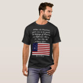 Patrick Henry Quote Flag T-Shirt V2 (Vorne ganz)