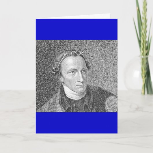 PATRICK HENRY QUOTE KARTE (Vorderseite)
