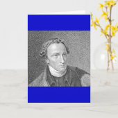 PATRICK HENRY QUOTE KARTE (Gelbe Blume)