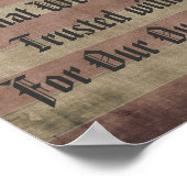 Patrick Henry Right to Bear Arms Quotation Poster (Ecke)