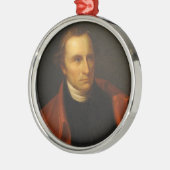 Patrick Henry Silbernes Ornament (Links)