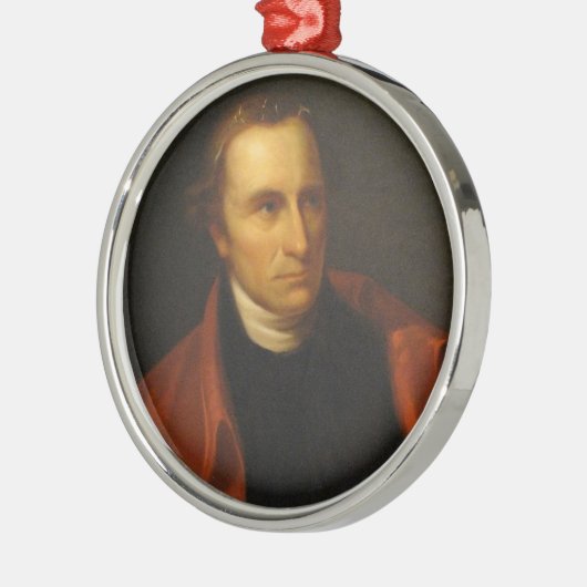 Patrick Henry Silbernes Ornament (Links)