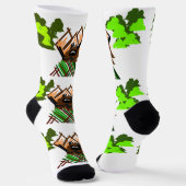 Patrick irish Terrier Socken (Gewinkelt)