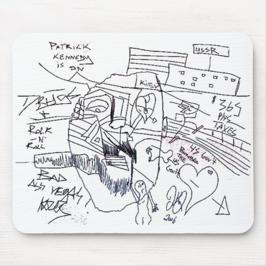 patrick kennedy druck mousepad (Vorne)