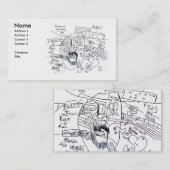 PATRICK KENNEDY VISITENKARTE (Vorne/Hinten)