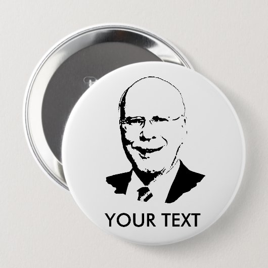 Patrick Leahy Button (Vorne & Hinten)