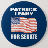 PATRICK LEAHY FÜR SENATE BUTTON (Vorderseite)