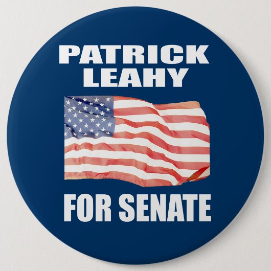 PATRICK LEAHY FÜR SENATE BUTTON (Vorderseite)