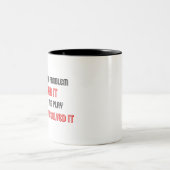 Patrick Mahomes Thirteen Seconds Zweifarbige Tasse (Mittel)